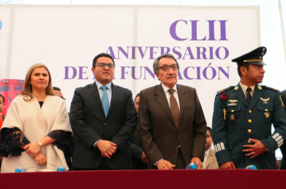 Encabeza SEGOB ceremonia de aniversario de la ciudad de Apizaco